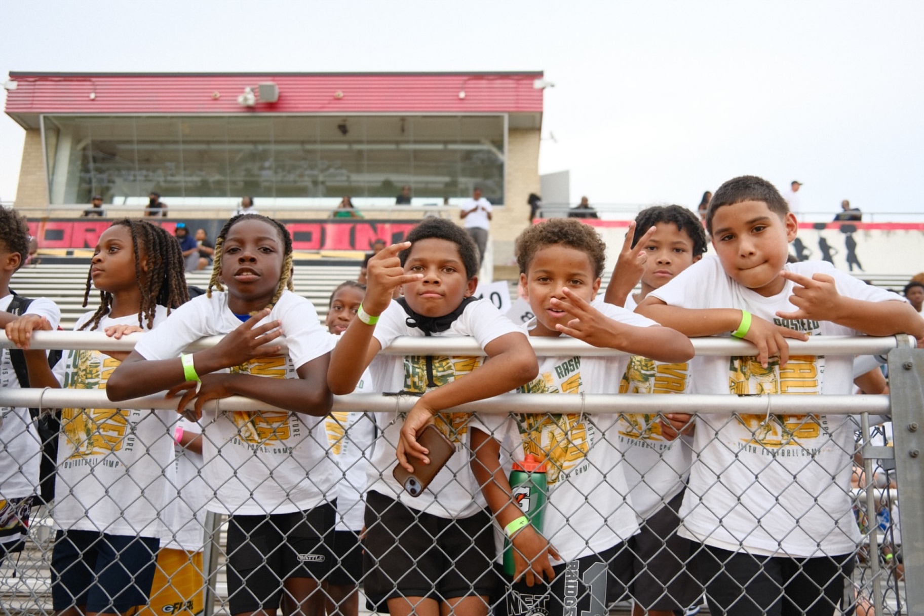 Rasheed Walker 2025 Youth Football Camp moment 3